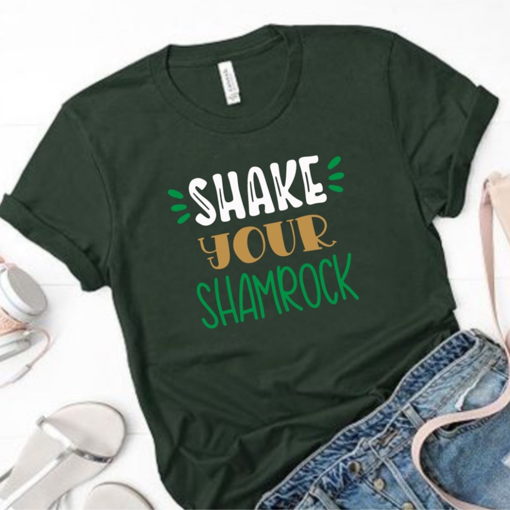 Shake Your Shamrock St. Patricks Day Tee